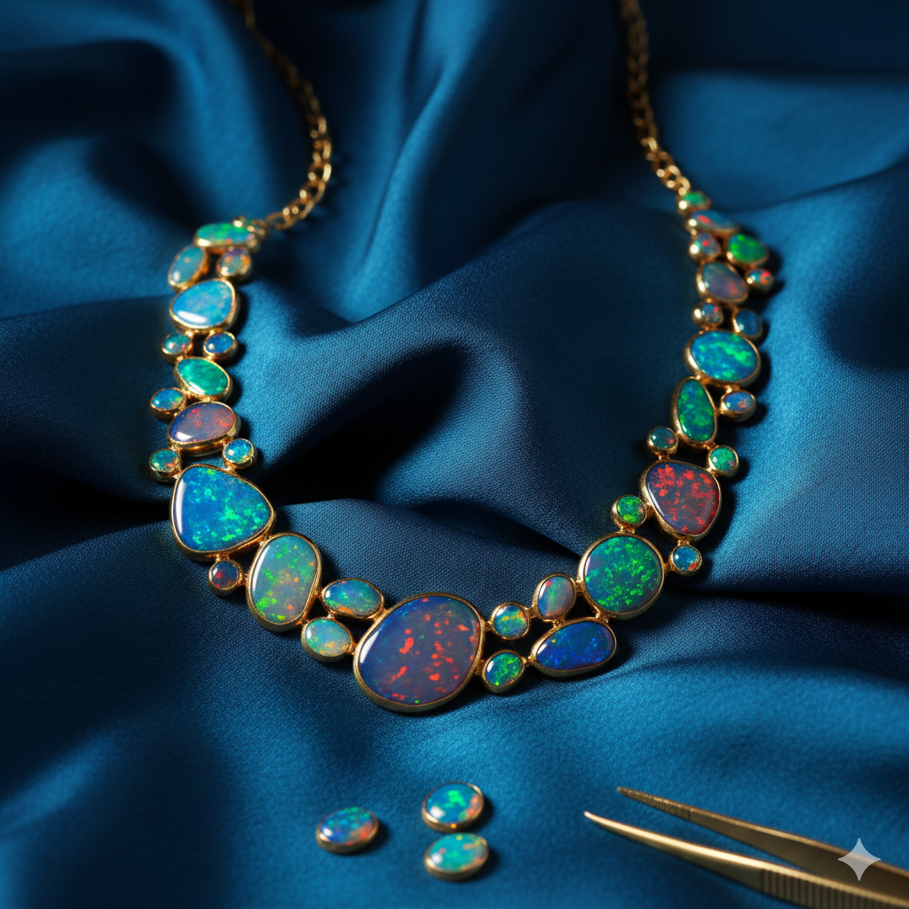 Eternal Opulence — Australian Black Opals